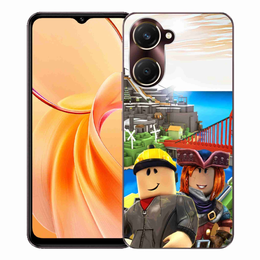 Gelový kryt mmCase na Vivo Y28s 5G - roblox 1