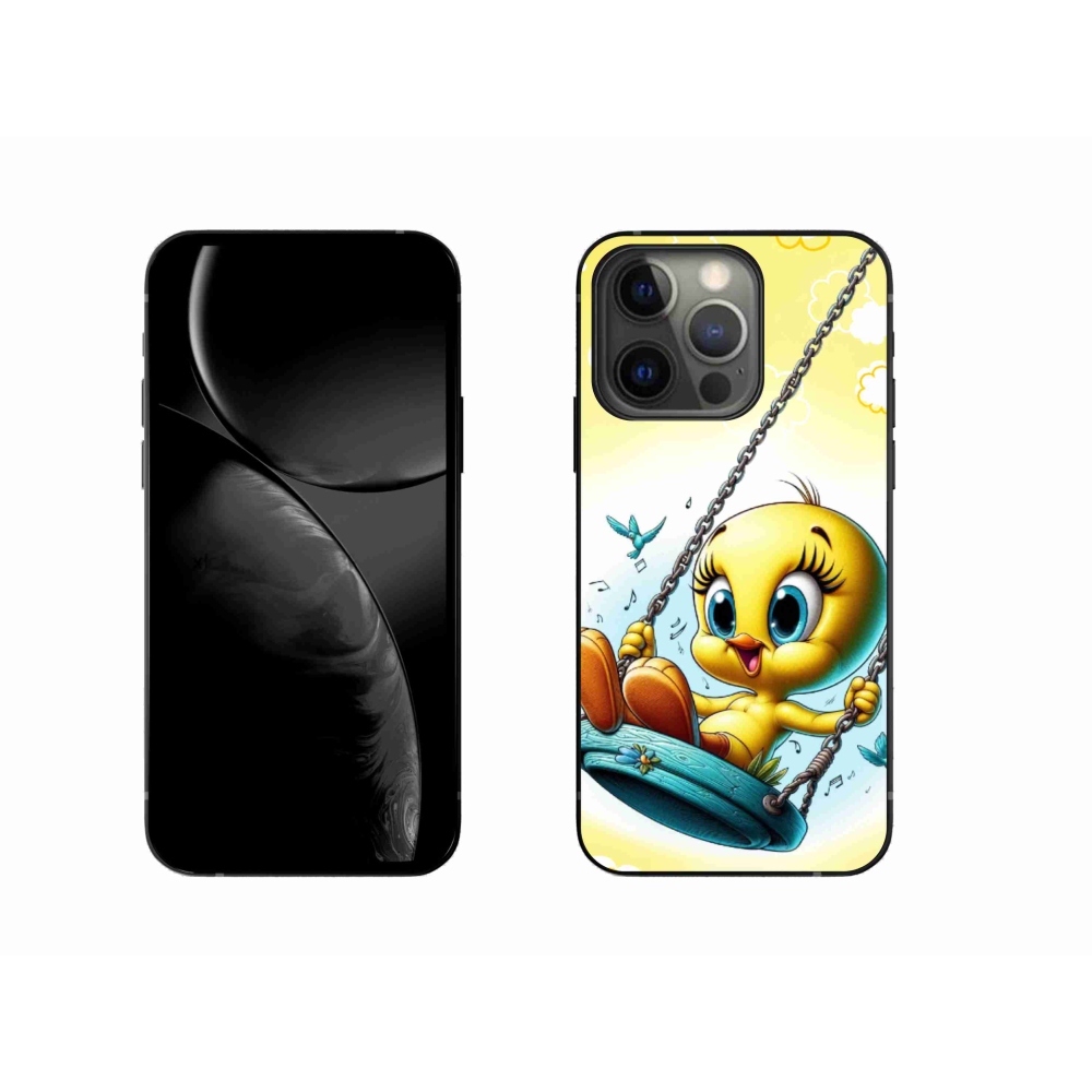 Gelový kryt mmCase na iPhone 13 Pro 6.1 - tweety