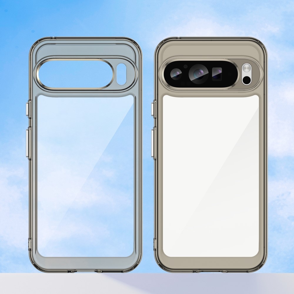 Gelový obal s pevnými zády na Google Pixel 9 Pro XL - šedý