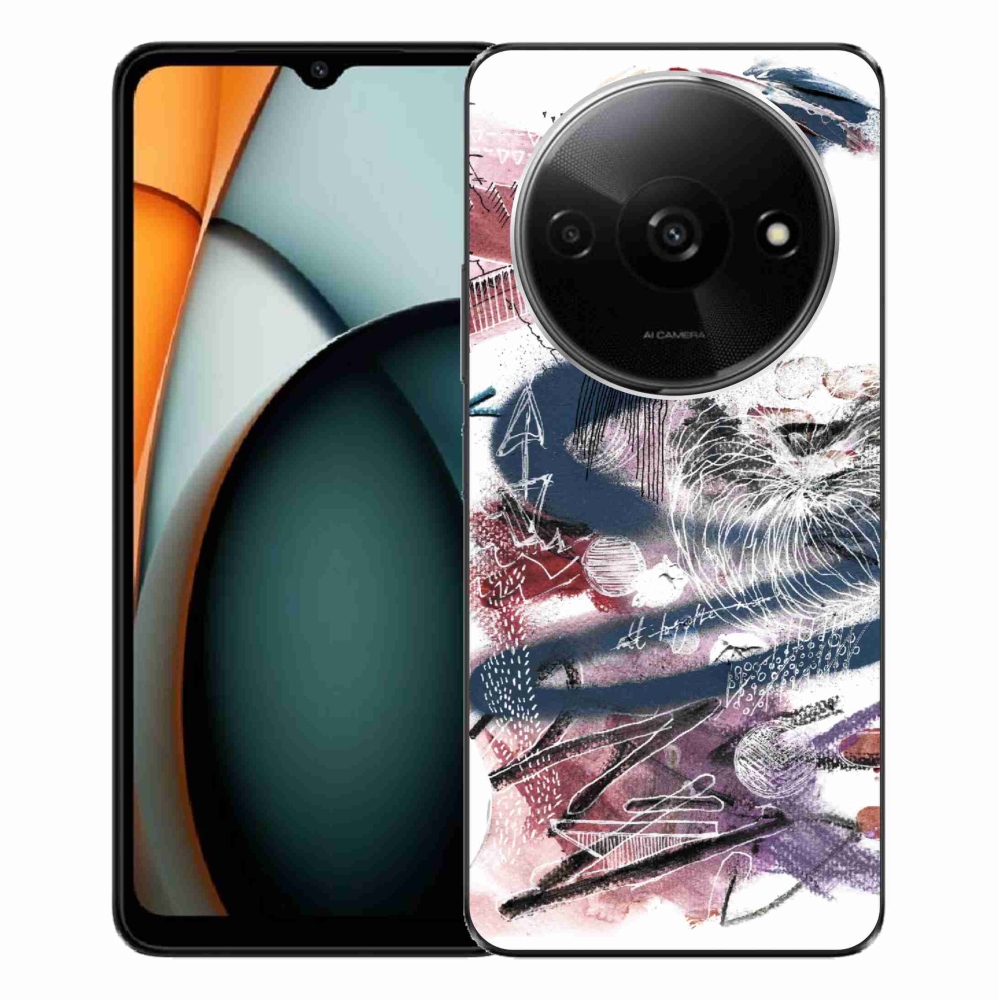 Gelový kryt mmCase na Xiaomi Redmi A3 - abstraktní motiv 28