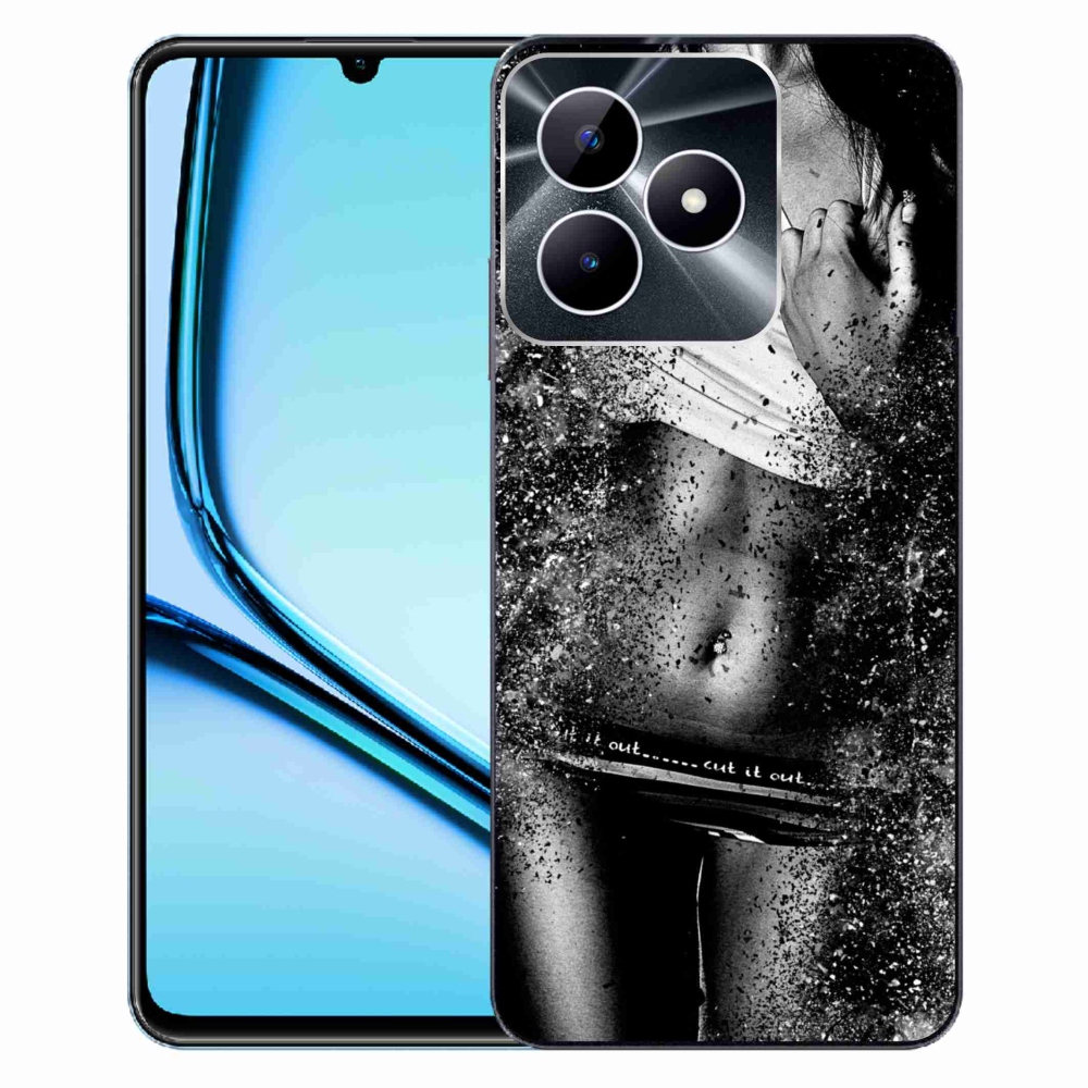Gelový kryt mmCase na Realme Note 50 - sexy žena 1
