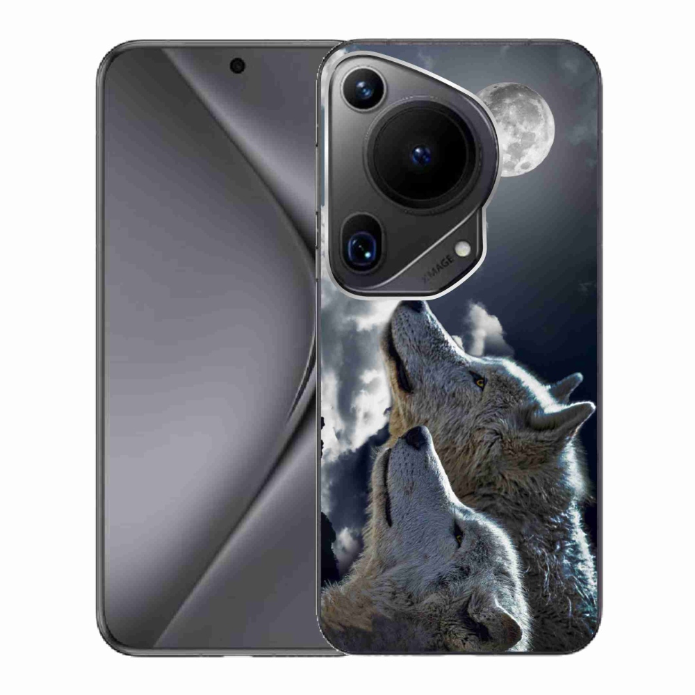 Gelový kryt mmCase na Huawei Pura 70 Ultra - vlci