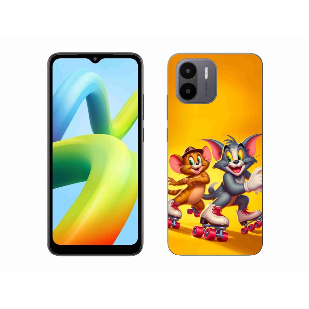 Gelový kryt mmCase na Xiaomi Redmi A1 - tom a jerry
