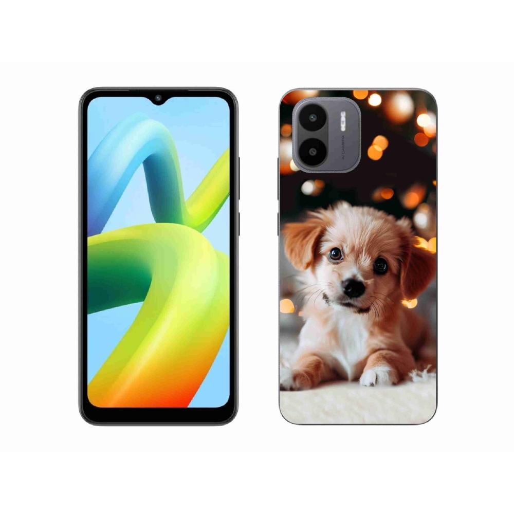 Gelový kryt mmCase na Xiaomi Redmi A1/Redmi A2 - štěňátko