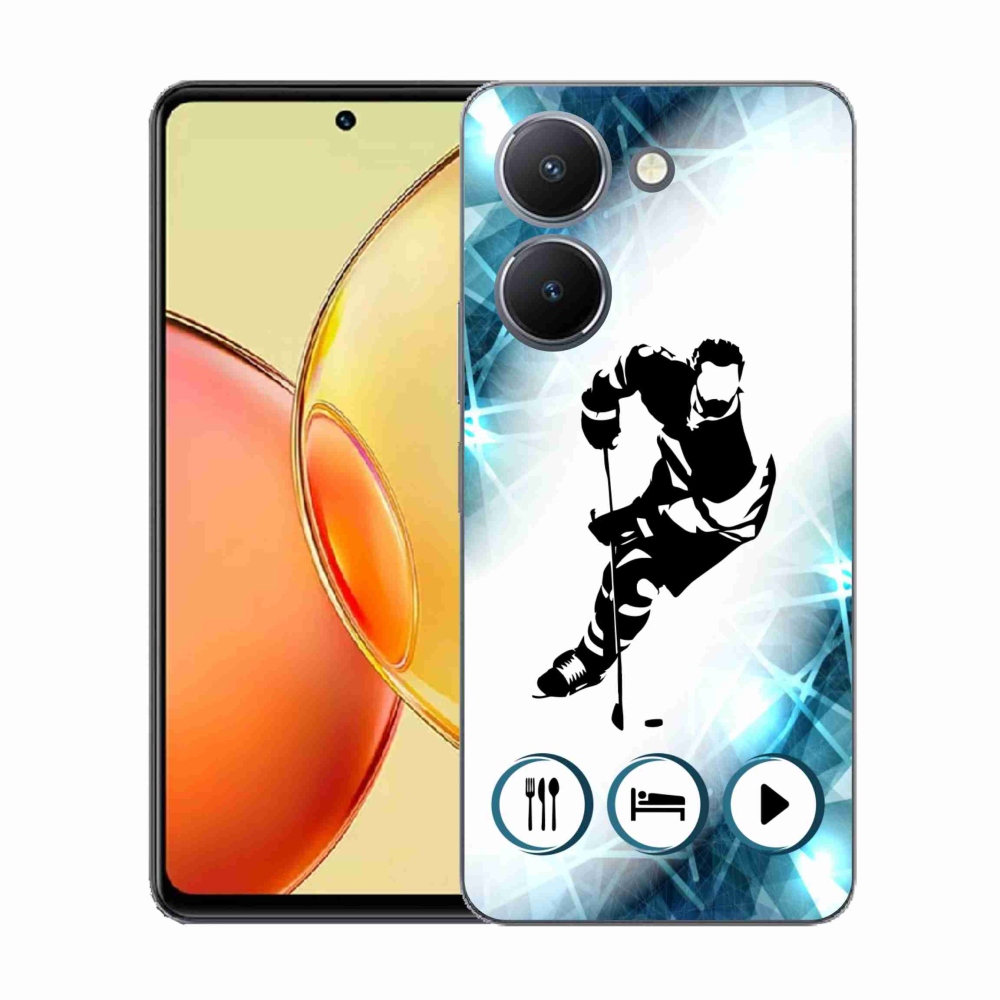 Gelový kryt mmCase na Vivo Y36 - hokej 1
