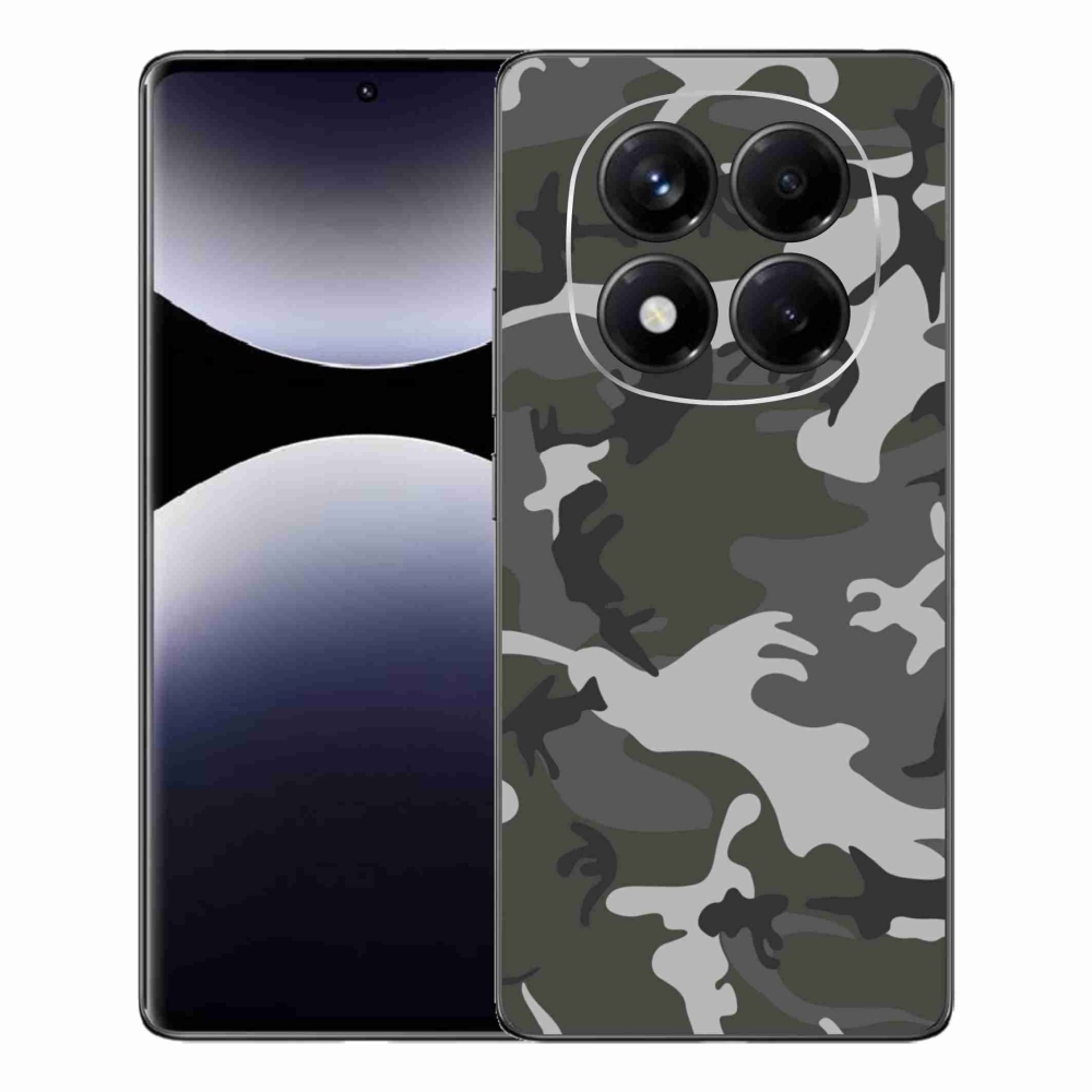Gelový kryt mmCase na Xiaomi Redmi Note 14 Pro - maskáčový vzor