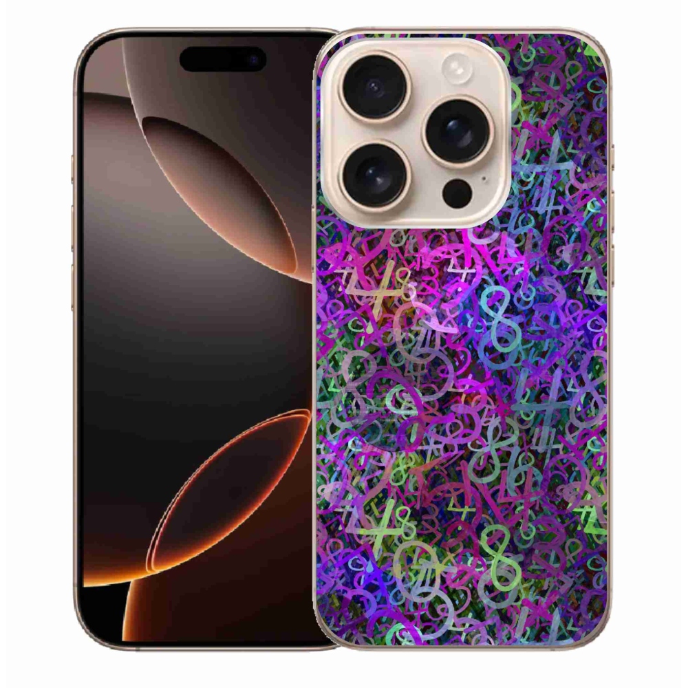 Gelový kryt mmCase na iPhone 16 Pro Max - abstraktní motiv 25