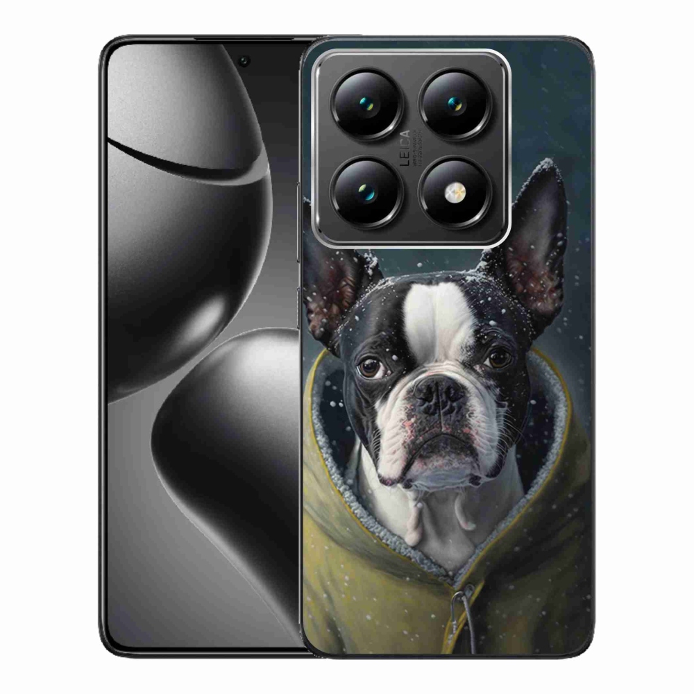 Gelový kryt mmCase na Xiaomi 14T Pro - buldoček