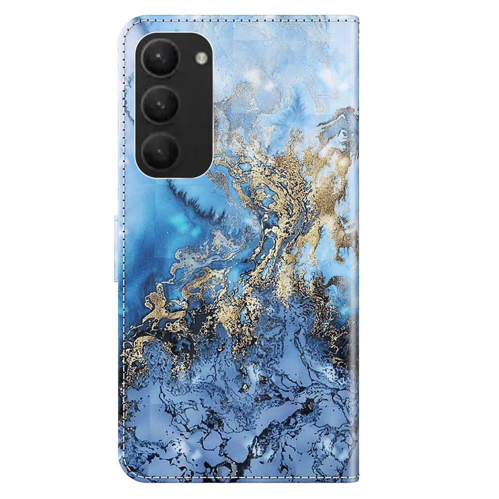 Print knížkové pouzdro na Samsung Galaxy S24+ - abstraktní vzor