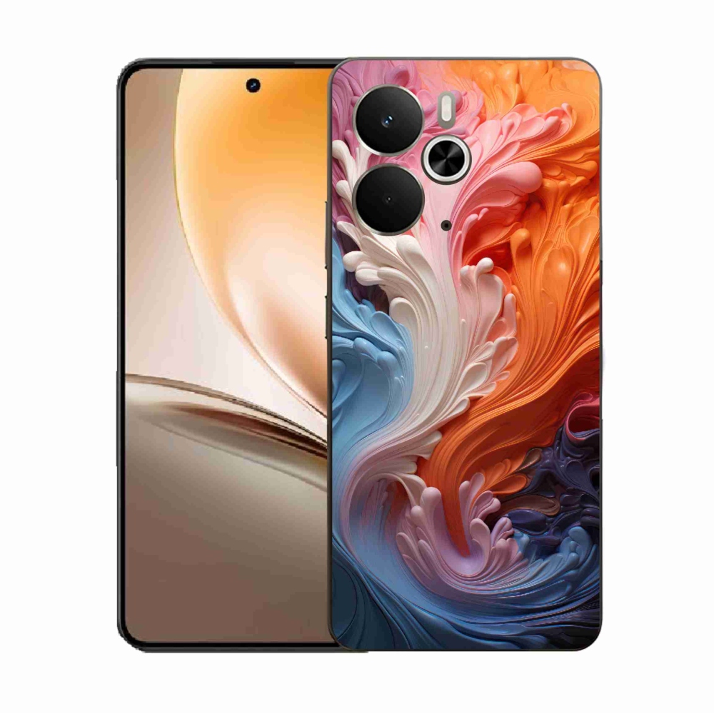 Gelový kryt mmCase na Realme 14 5G - abstraktní motiv 8