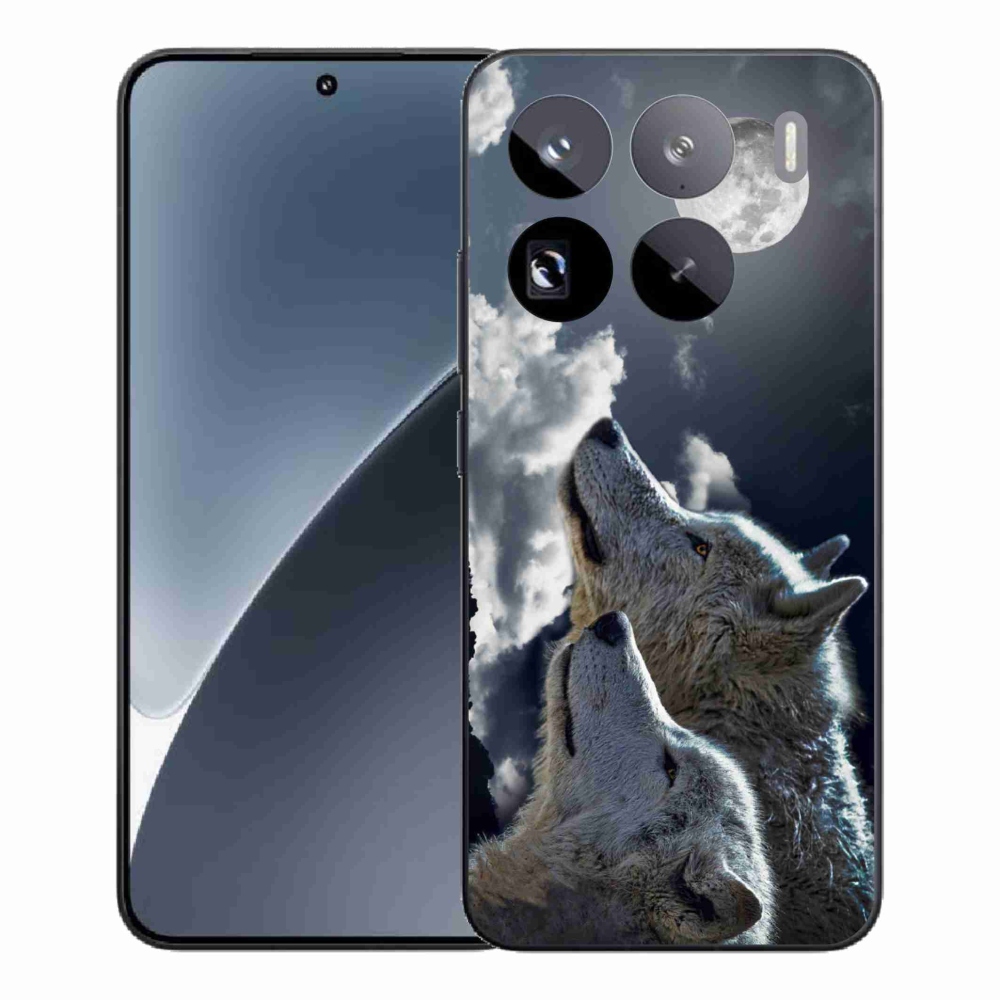 Gelový kryt mmCase na Xiaomi 15 Pro - vlci
