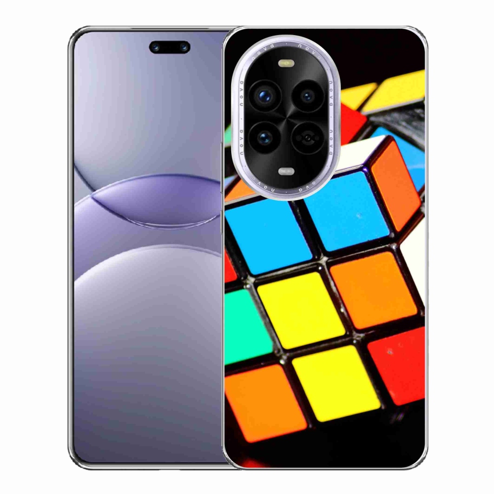 Gelový kryt mmCase na Huawei Nova 13 Pro 5G - rubikova kostka