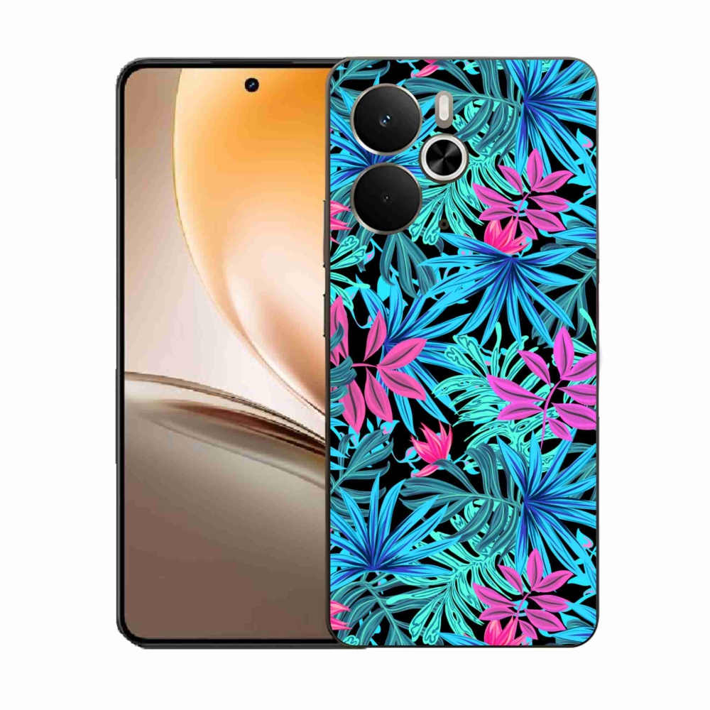 Gelový kryt mmCase na Realme 14 5G - květiny 3