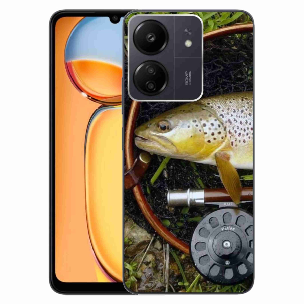 Gelový obal mmCase na Xiaomi Poco C65/Redmi 13C - pstruh 2