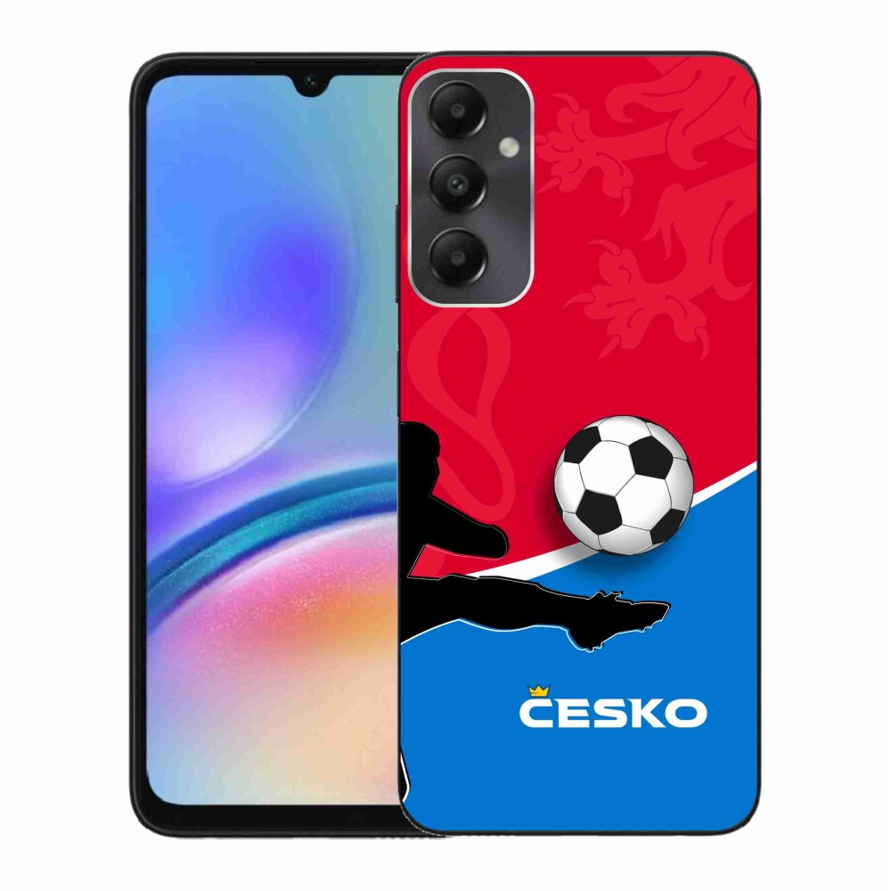 Gelový kryt mmCase na Samsung Galaxy A05s - fotbal Česko 2