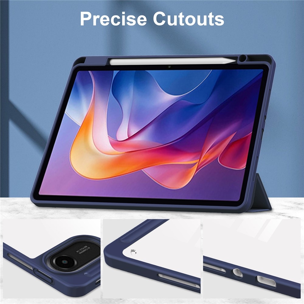 Case chytré zavírací pouzdro na tablet Xiaomi Redmi Pad 2 - tmavěmodré