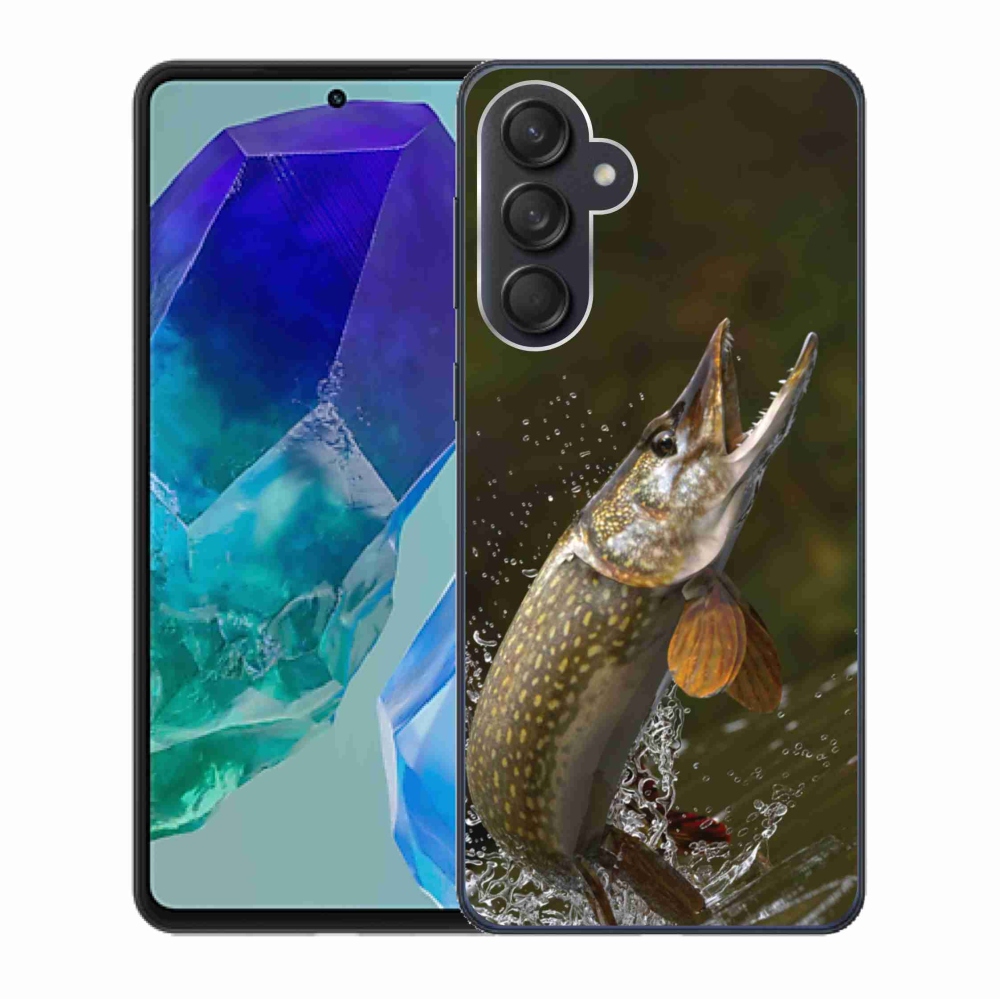 Gelový obal mmCase na Samsung Galaxy M55 5G - štika
