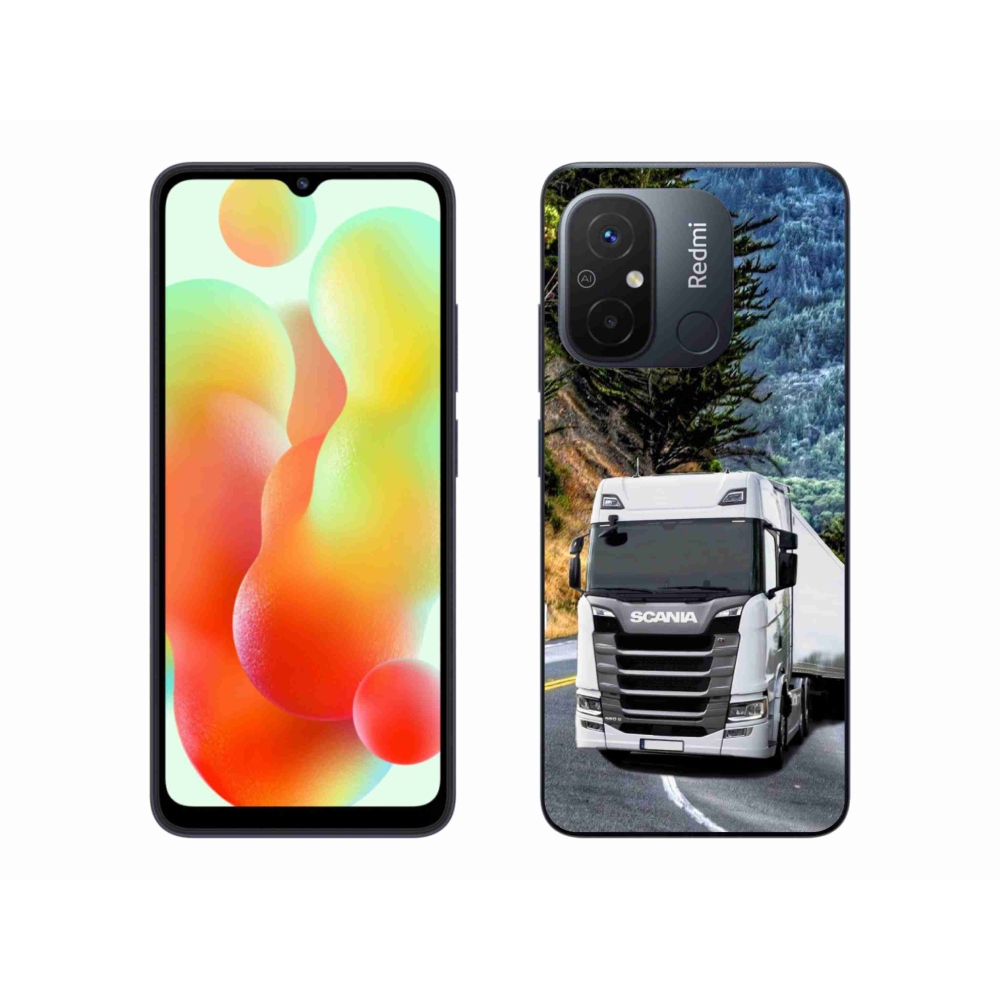 Gelový kryt mmCase na Xiaomi Redmi 12C - kamion 1