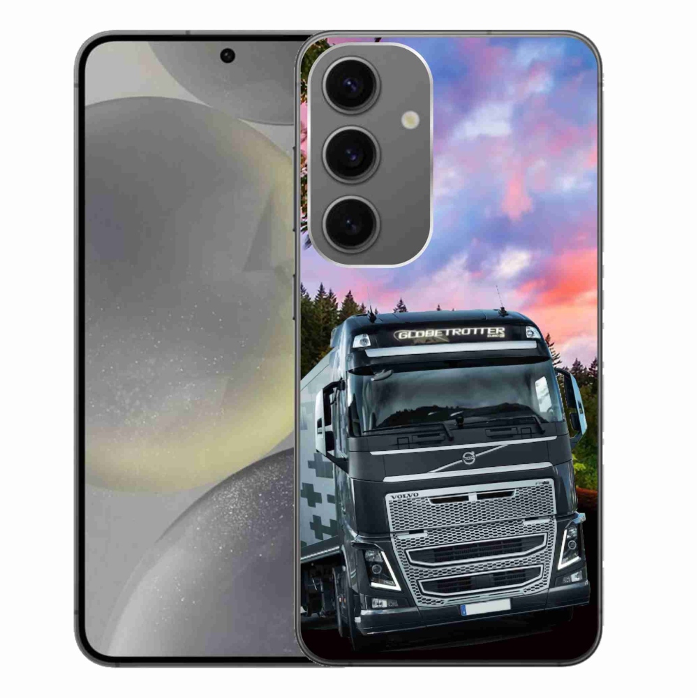 Gelový kryt mmCase na Samsung Galaxy S24+ - kamion 2