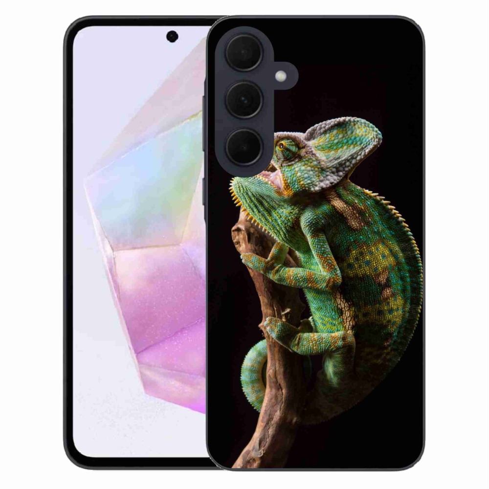 Gelový kryt mmCase na Samsung Galaxy A35 5G - chameleon