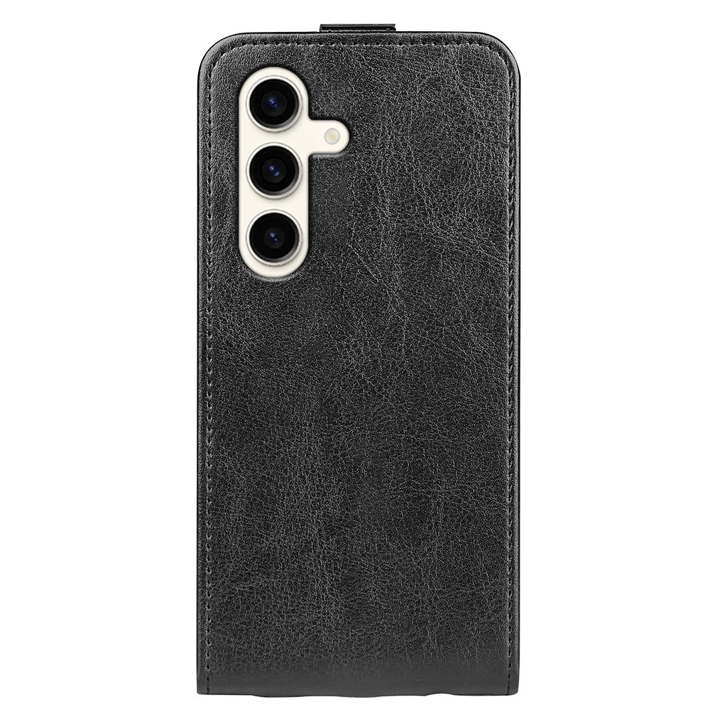 Vertical flipové pouzdro na Samsung Galaxy S24+ - černé