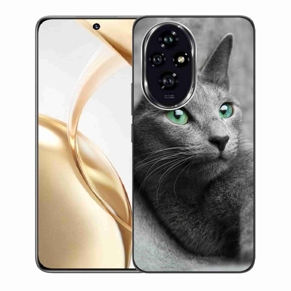 Gelový kryt mmCase na Honor 200 5G - kočka 2