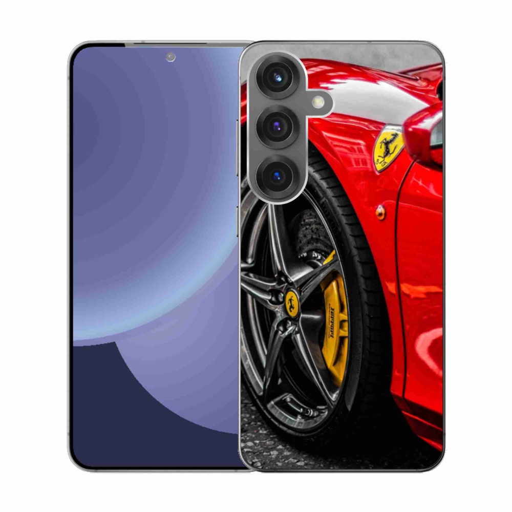 Gelový kryt mmCase na Samsung Galaxy S25 - auto 1