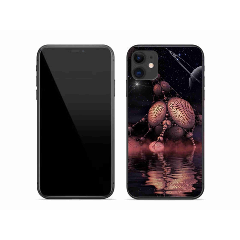 Gelový kryt mmCase na iPhone 11 - abstraktní motiv 19