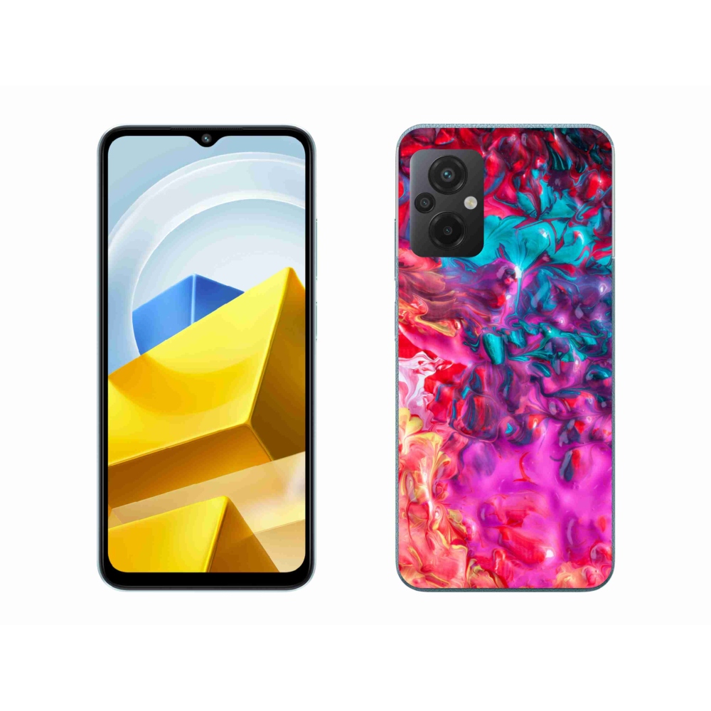 Gelový kryt mmCase na Xiaomi Poco M5 4G - abstrakt 27