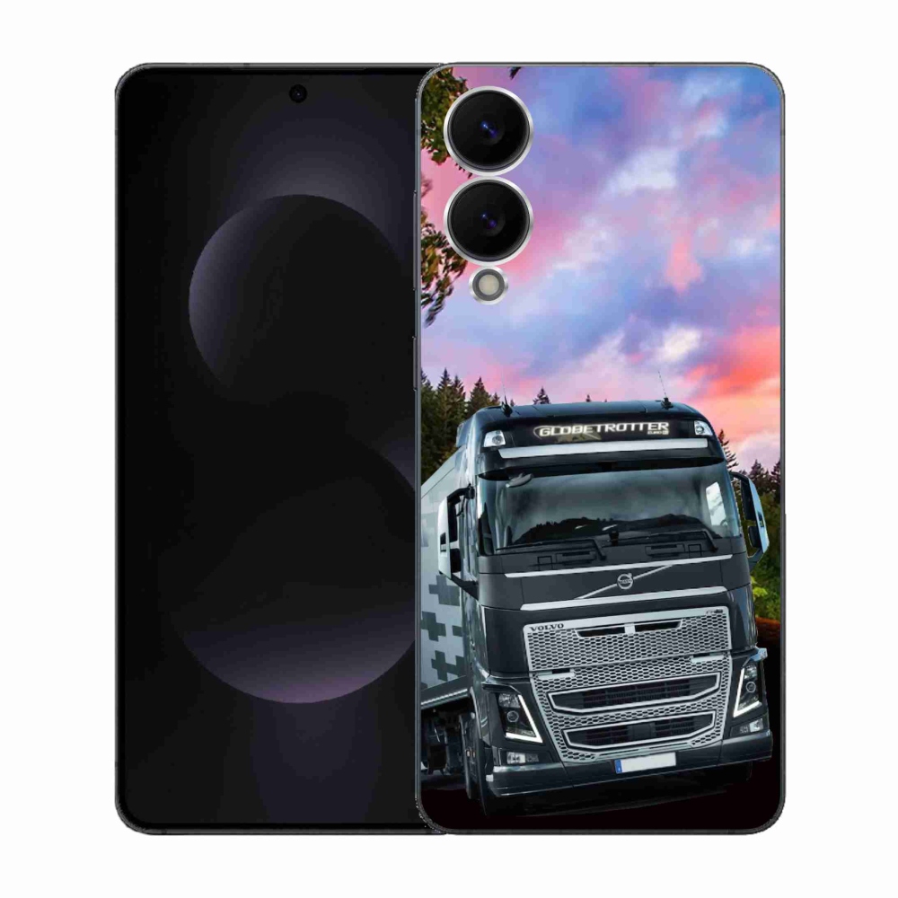 Gelový kryt mmCase na Samsung Galaxy S25 Edge - kamion 2