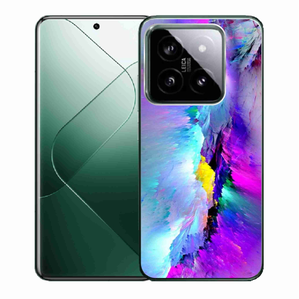 Gelový kryt mmCase na Xiaomi 14 - abstrakt