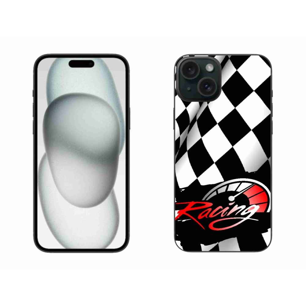 Gelový kryt mmCase na iPhone 15 Plus - závodění
