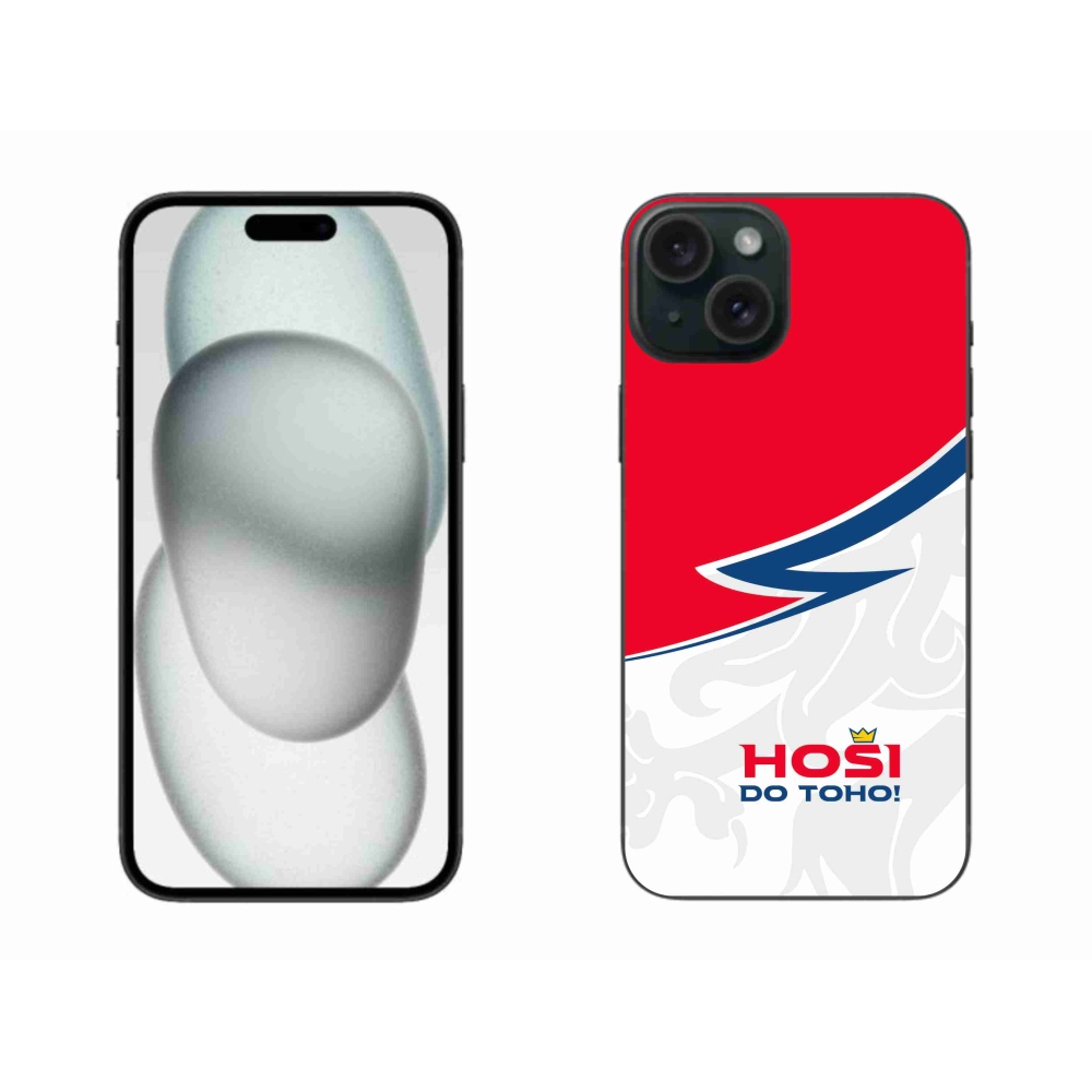 Gelový kryt mmCase na iPhone 15 Plus - hoši do toho