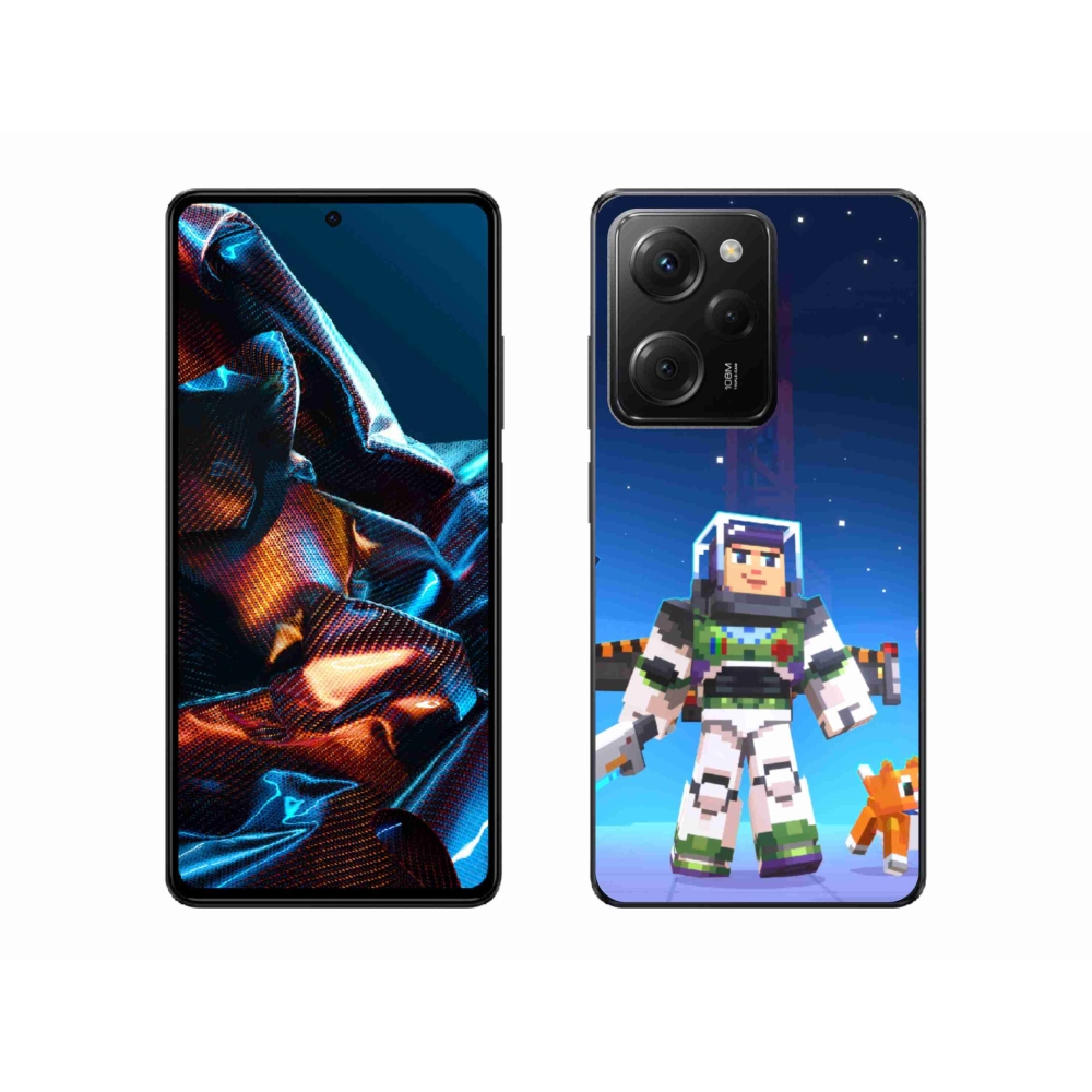 Gelový kryt mmCase na Xiaomi Poco X5 Pro 5G - minecraft 2