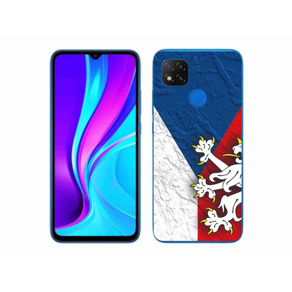Gelový kryt mmCase na Xiaomi Redmi 9C - česká vlajka 1