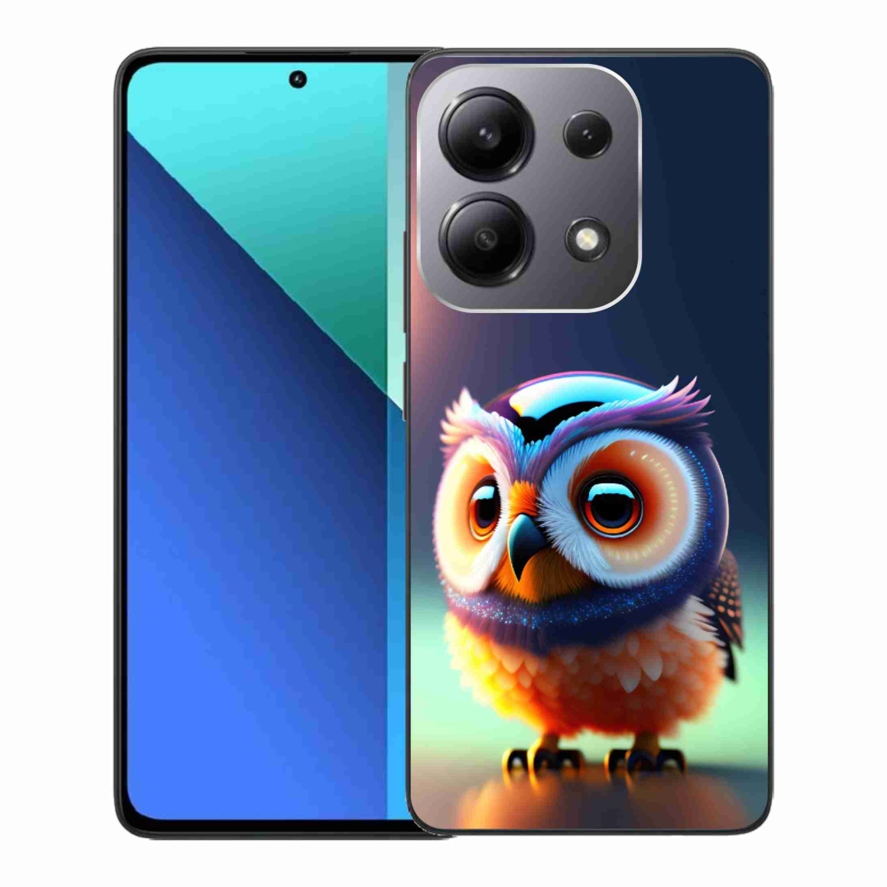 Gelový kryt mmCase na Xiaomi Redmi Note 13 - sovička