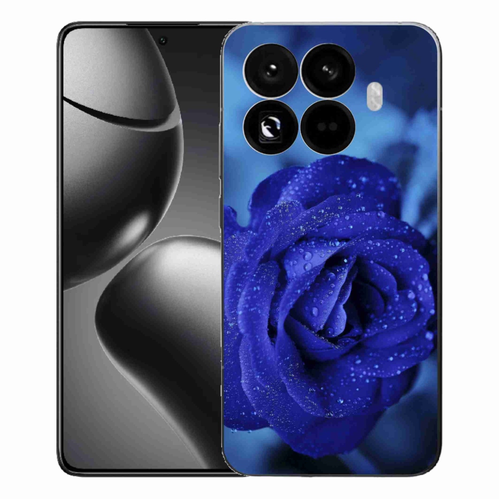Gelový kryt mmCase na Xiaomi 15T Pro - modrá růže
