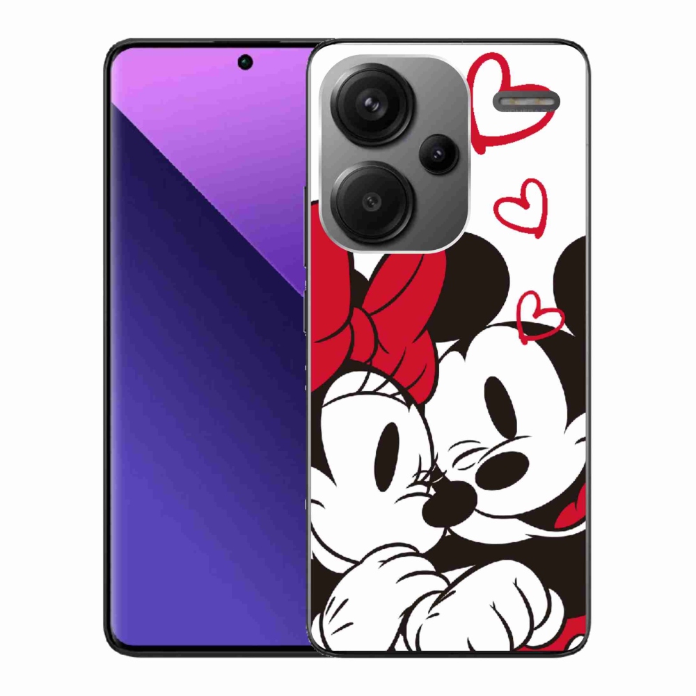 Gelový kryt mmCase na Xiaomi Redmi Note 13 Pro+ 5G - minnie a mickey