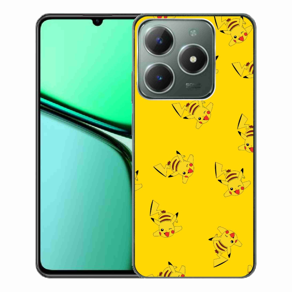 Gelový kryt mmCase na Realme C61 - pikachu
