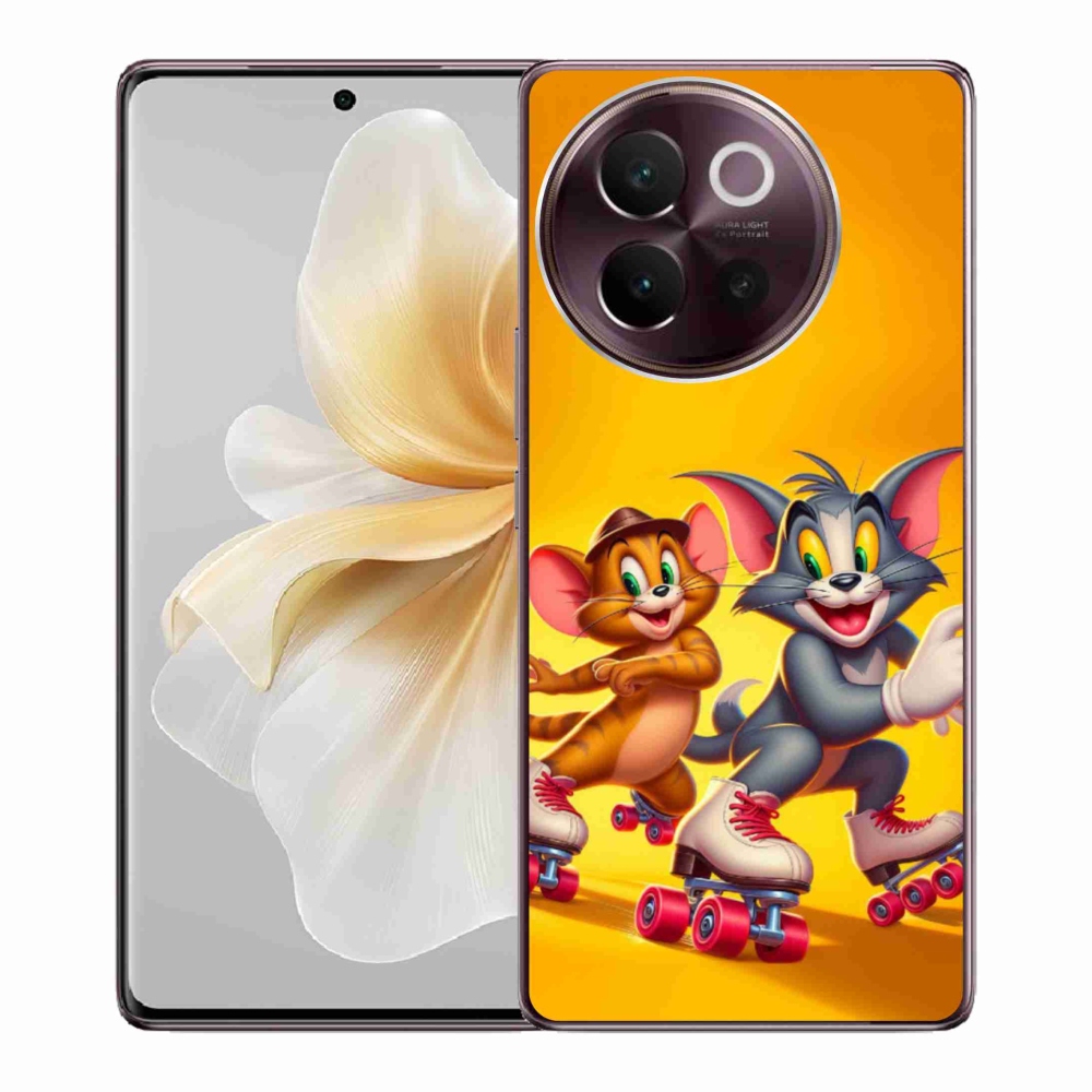Gelový kryt mmCase na Vivo V40 Lite 5G - tom a jerry