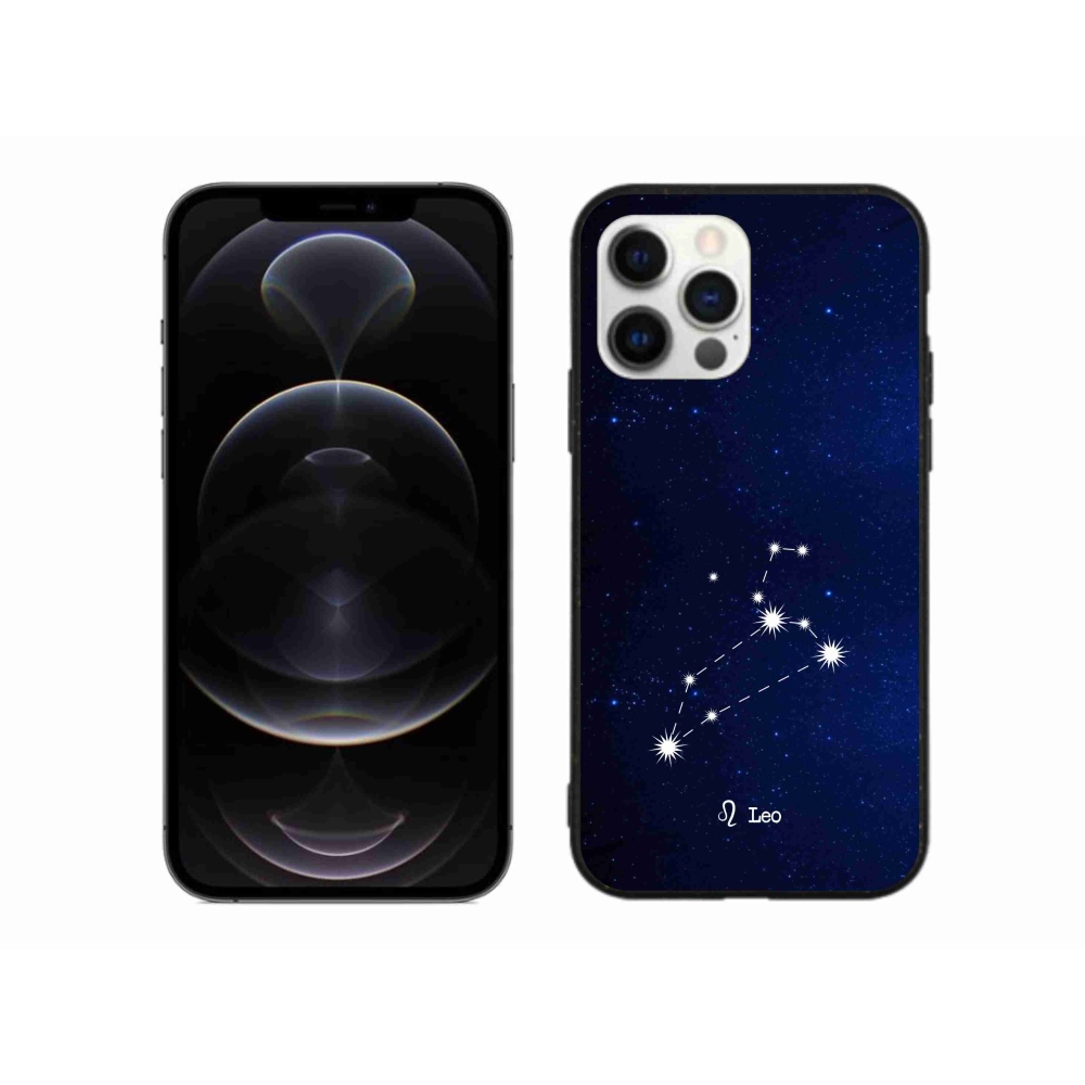 Gelový kryt mmCase na iPhone 12 Pro Max - souhvězdí Lva