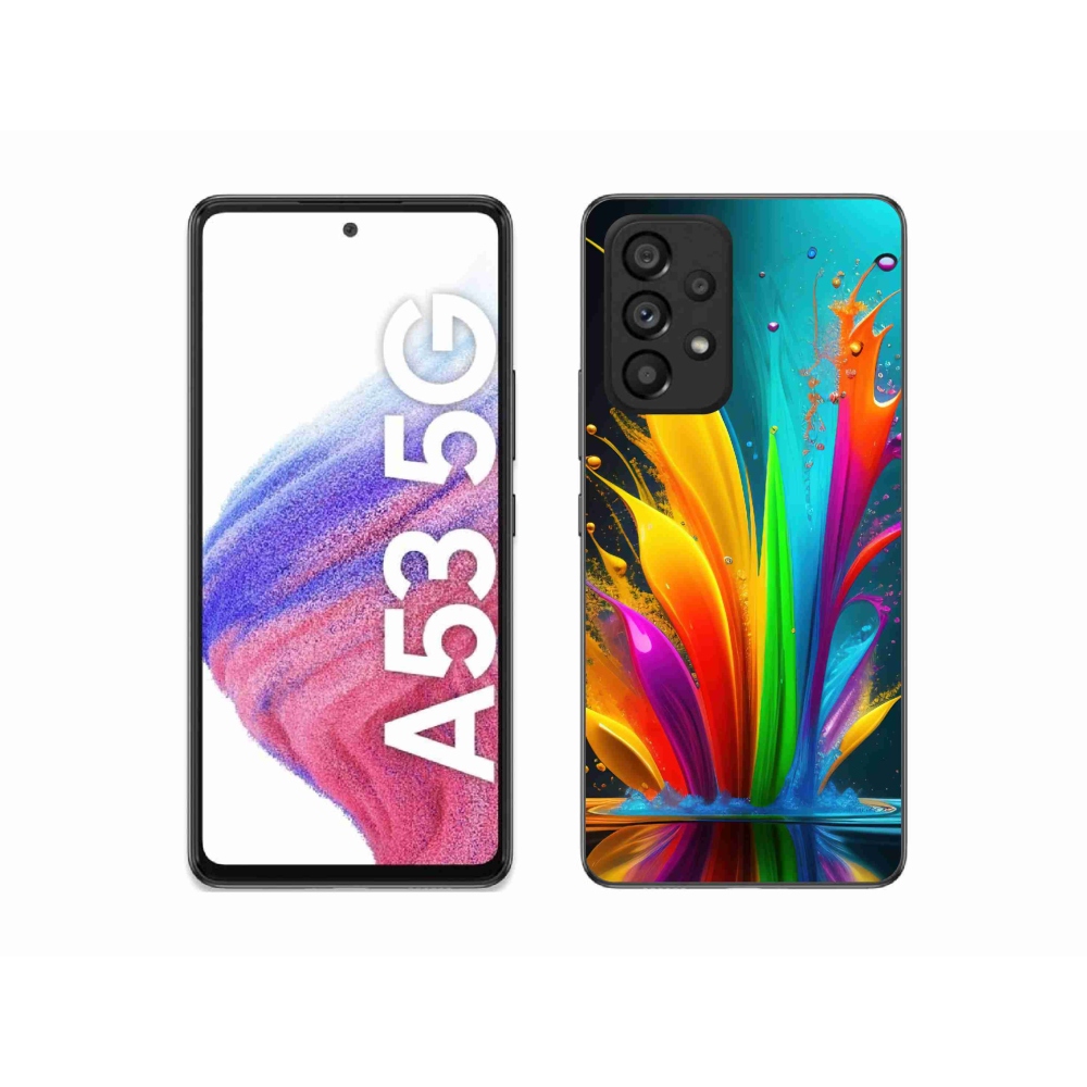 Gelový kryt mmCase na Samsung Galaxy A53 5G - abstraktní motiv 1