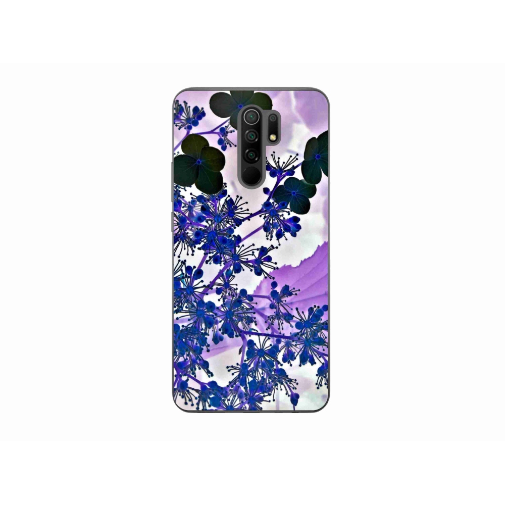 Gelový kryt mmCase na mobil Xiaomi Redmi 9 - květ hortenzie