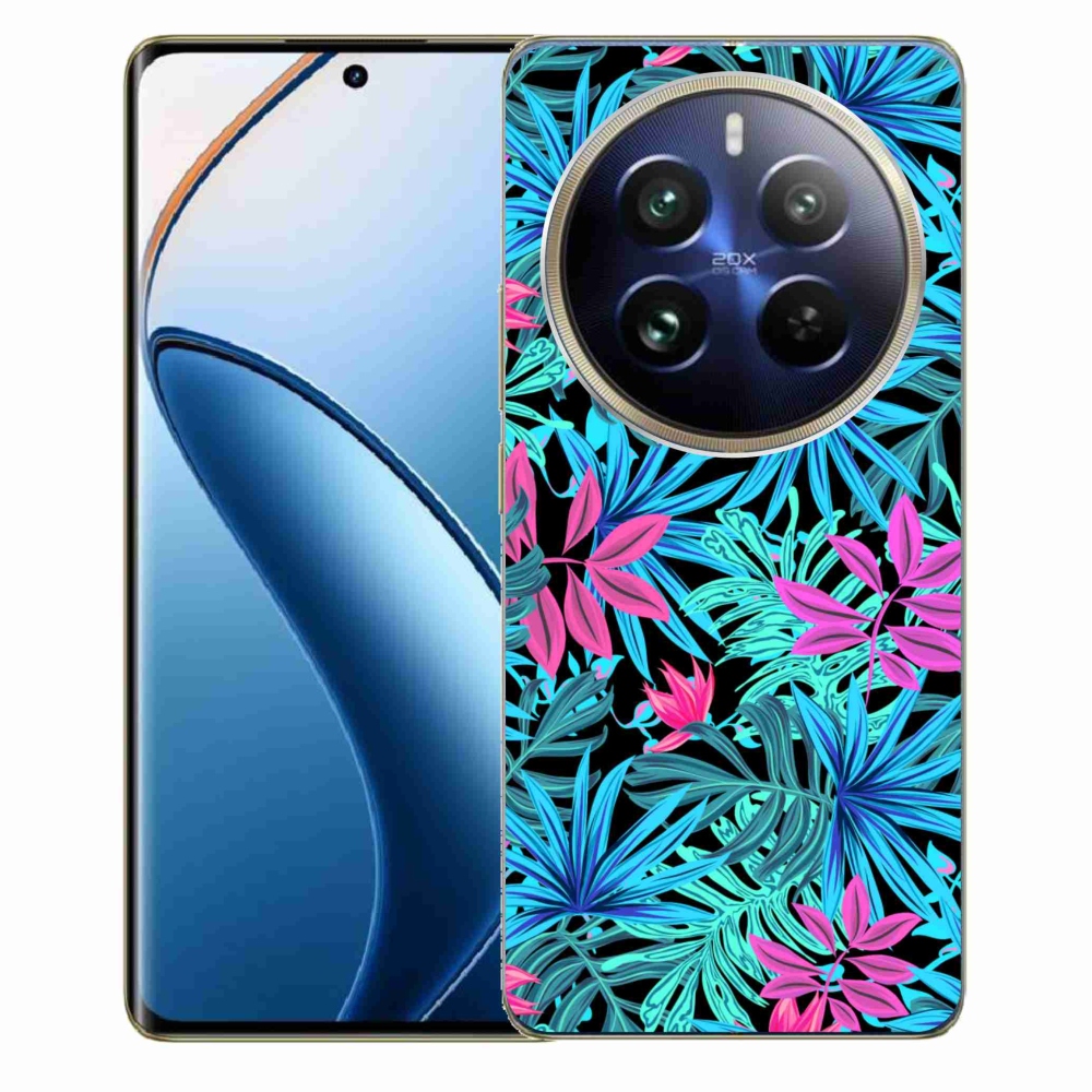 Gelový kryt mmCase na Realme 12 Pro 5G/12 Pro+ 5G - květiny 3