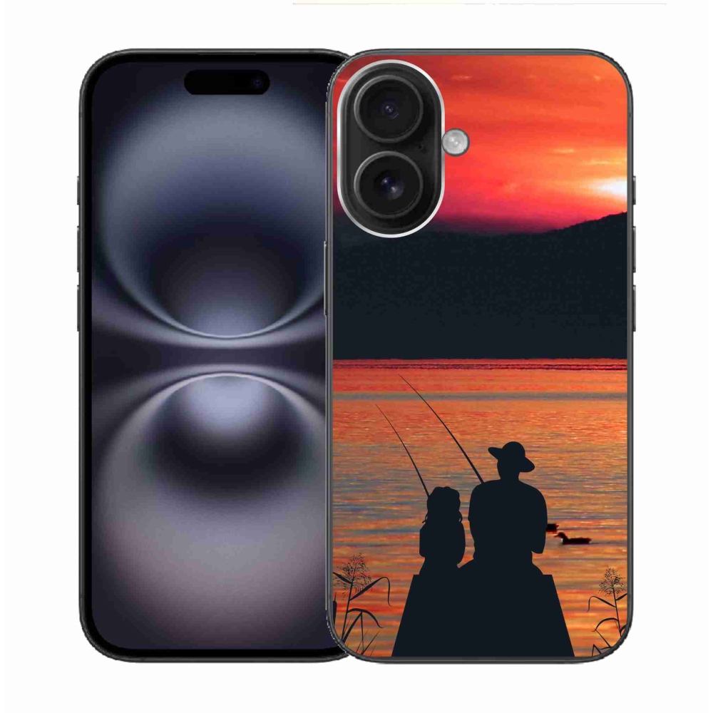 Gelový kryt mmCase na iPhone 16 - rybaření 3
