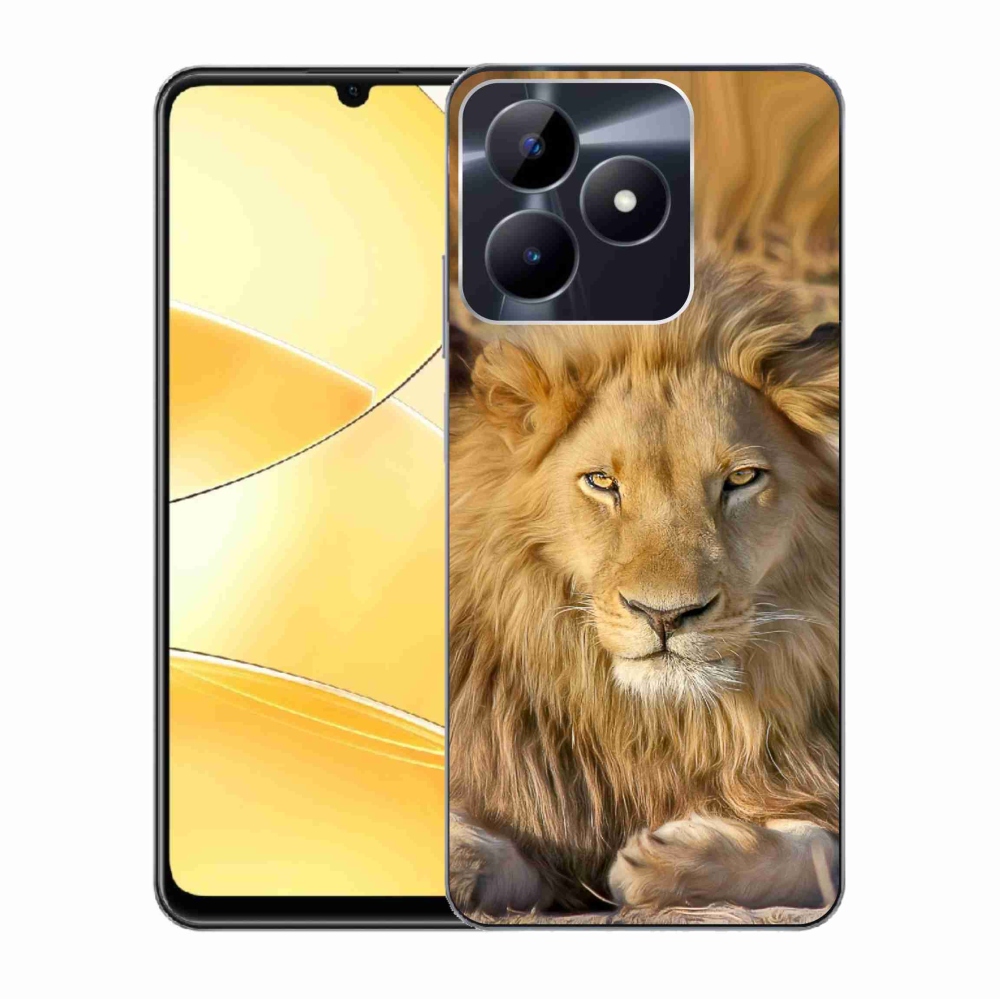 Gelový kryt mmCase na Realme C51/C53 - lev 2