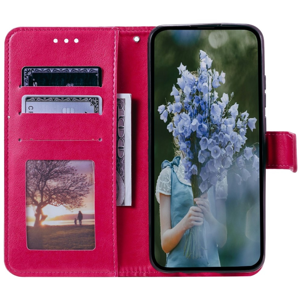 Mandala knížkové pouzdro na Xiaomi Redmi Note 14 5G - rose