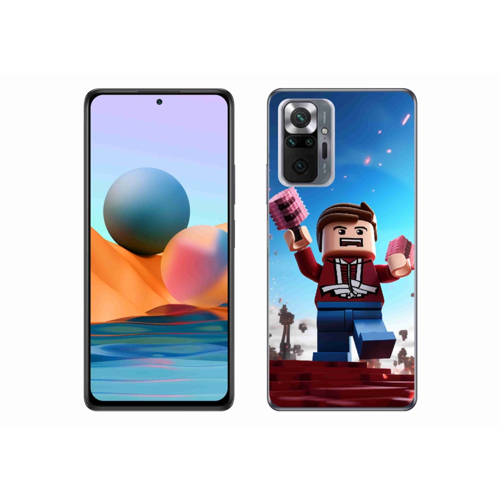 Gelový kryt mmCase na Xiaomi Redmi Note 10 Pro - roblox 2