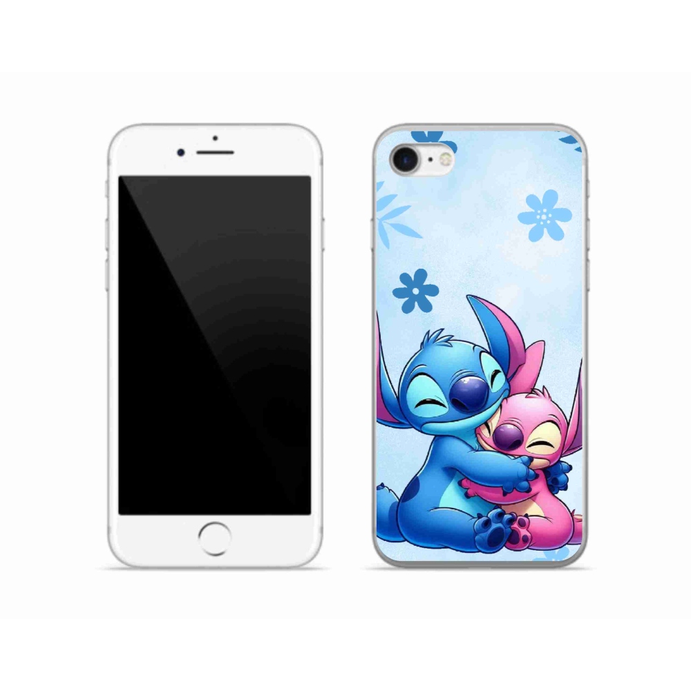 Gelový kryt mmCase na iPhone SE (2020) - stitch 1