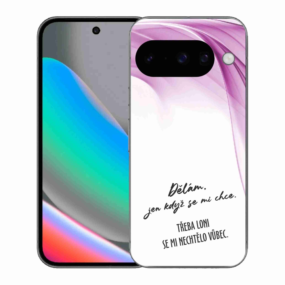 Gelový kryt mmCase na Google Pixel 10 - vtipný text 12 bílé pozadí
